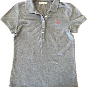 Aeropostale | Women's Gray Polo Shirt with Embroidered A87 Logo